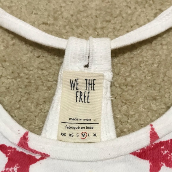 🆕🔥FREE PEOPLE SUPER STYLISH&SOO SOFT/EMBROIDERED PATTERN RAZERBACK DISTRESSED - Picture 10 of 10